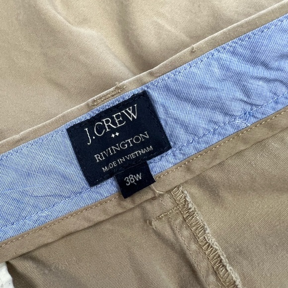 J. Crew Tan Khaki Chino Shorts 38 - Picture 5 of 5